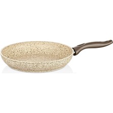 Falez Creamy Granit 24 Cm Tava