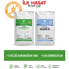 Tam Tarım (Glutensiz) Çiğ Karabuğday Unu 5 kg – 100% Çiğ Karabuğday Unundan Ekmeklik Un 5 kg