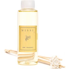 Missi 110 ml Garden Rose-Pudra Yedek Esans ve Bambu Çubuk Seti