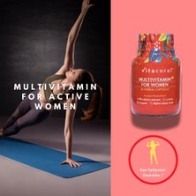 Vitacoral Multivitamin For Women 30'lu Bitkisel Kapsül