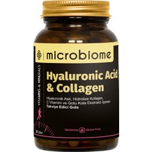 Microbiome Hyaluronic Acid & Collagen 30 Tablet