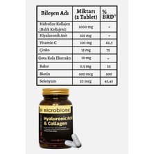 Microbiome Hyaluronic Acid & Collagen 30 Tablet