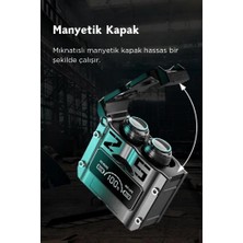 Bakeey M25 Powerbank Özellikli Göstergeli Kablosuz Bluetooth Kulaklık Tüm Cihazlara Uyumlu Oyuncu Kulaklık