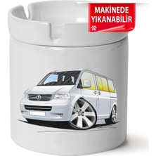 Vw Transporter T5 Baskılı Porselen At-Söndür Küllük (Kl-Otmbl-Vw)