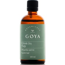 Goya Botanicals Çörek Otu Yağı - 100 ml - Soğuk Sıkım - %100 Saf ve Doğal