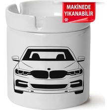 Bmw G30 Baskılı Porselen At-Söndür Küllük (Kl-Otmbl-Bmw)