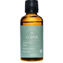 Goya Botanicals Çörek Otu Yağı - 50 ml - Soğuk Sıkım - %100 Saf ve Doğal