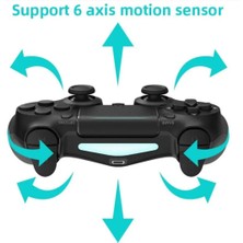 Xira Ps4 Uyumlu Kol Wireless Bt Kablosuz Oyun Kolu Joystick Tablet Telefon Pc Uyumlu Titreşimli Oyun Kolu