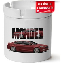 Çakılap Ford Mondeo Mk5 Baskılı Porselen At-Söndür Küllük (Kl-Otmbl-Frd)