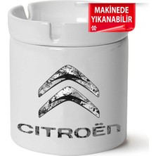 Çakılap Citroen Logo Baskılı Porselen At-Söndür Küllük (Kl-Otmbl-Ctrn)