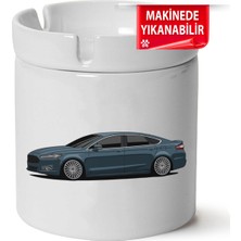 Çakılap Ford Mondeo Mk5 Baskılı Porselen At-Söndür Küllük (Kl-Otmbl-Frd)