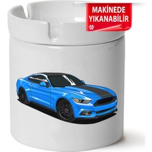 Çakılap Ford Masteng Baskılı Porselen At-Söndür Küllük (Kl-Otmbl-Frd)