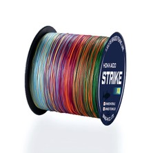 Hokkaido Strike X8-0.14 mm 8 Katlı 300 Metre Multicolour,çok Renkli Ip,örgü,ipek Misina