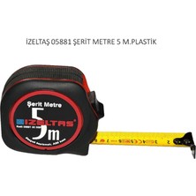 İzeltaş Plastik Şerit Metre 5m 05881 50 005