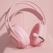 Xira 7.1. Rgb Profesyonel Gaming Mikrofonlu Kablolu Gamer Kulaklığı Kulak Üstü Pc Ps Xbox Uyumlu Işıklı Rengarenk