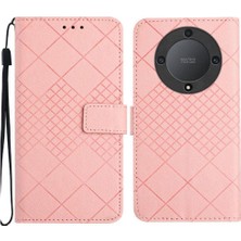 YH Market Onur Için Flip Case X9A 5g/sihirli 5 Lite Kart Yuvası Standı ile El Kayışı Pu (Yurt Dışından)