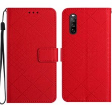 YH Market El Kayışı Kart Yuvası Standı Manyetik ile Sony Xperia 10 Iii Için Flip Case (Yurt Dışından)