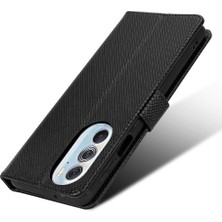 YH Market Motorola Moto X30 Manyetik Cüzdan Kart Tutucu Kickstand Kapak Için Kılıf (Yurt Dışından)