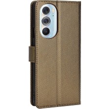 YH Market Motorola Moto X30 Manyetik Cüzdan Kart Tutucu Kickstand Kapak Için Kılıf (Yurt Dışından)