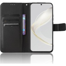 YH Market Huawei Nova 11 Için Kılıf Kickstand Kapak Manyetik Cüzdan Kart Tutucu (Yurt Dışından)