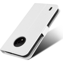 YH Market Nokia C200 Kickstand Manyetik Cüzdan Kart Tutucu Kapak Için Kılıf (Yurt Dışından)