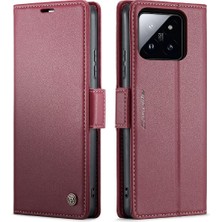 YH Market Xiaomi 14 Pro Darbeye Durumda Cüzdan Durumda Kickstand Anti (Yurt Dışından)