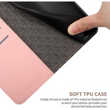 YH Market Huawei Için Flip Case P60/P60 Pro Cüzdan Pu Deri Kart Yuvası Standı Elmas (Yurt Dışından)