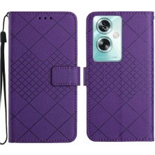 YH Market Oppo RENO11 F Elmas Kabartmalı Manyetik Kapak Kart Yuvası Için Flip Case (Yurt Dışından)