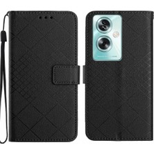 YH Market Oppo RENO11 F Elmas Kabartmalı Manyetik Kapak Kart Yuvası Için Flip Case (Yurt Dışından)