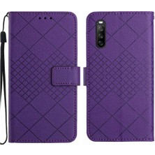 YH Market El Kayışı Kart Yuvası ile Sony Xperia 10 Vi Manyetik Kapak Için Flip Case (Yurt Dışından)