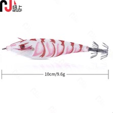 Tlg Shop No.4 Stili .6gcm Aydınlık Kalamar Jig Balıkçılık Ahşap Karides Cazibesi Kalamar Mürekkepbalığı Jigs Lureerbait Balıkçılık Yemler (Yurt Dışından)