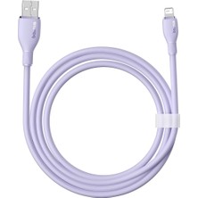 Baseus Pudding Serisi Usb To iPhone uyumlu Lightning USB iPhone Uyumlu 2.4 Amper Hızlı Şarj ve Data Aktarım Kablosu iPhone 14 , 13 ,12 11 ,x , 7 , 8 , 6 uyumlu MOR