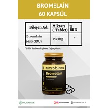 Microbiome Bromelain 60 Kapsül