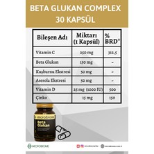 Microbiome Beta Glukan Complex 30 Kapsül