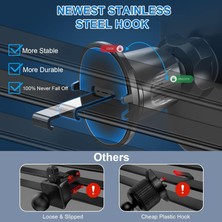 Bantian En Yeni [metal Kanca] Araba Havalandırma Telefon Tutucu Montajı, Araba Için Ultra Kararlı Havalandırma Klipsi Cep Telefonu Tutucu, [kalın Kılıflar Dostu] Otomobil Araba Beşiği Ipho (Yurt Dışından)