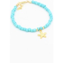 Chantaky 044 350 Deniz Yıldızlı Bileklik Su Mavisi 2 Tek Ebat