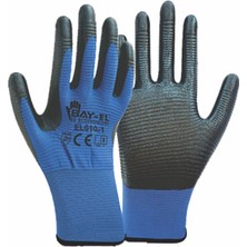 Bay-el Bayel Zebra Eko Eldiven Mavi-Siyah EL009