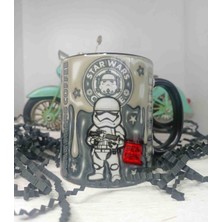 Mugs And Love Star Wars 3D Baskı Büyük Boy Kupa