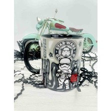 Mugs And Love Star Wars 3D Baskı Büyük Boy Kupa