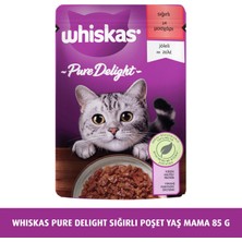 Whiskas Güveç Sığırlı Poşet Mama 85 gr