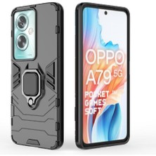 SZY Market Oppo A79 5g 360 &deg; Dönen Halka Darbeye Askeri Telefon Kılıfı (Yurt Dışından)