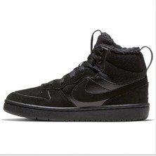 Nike Court Borough Mid 2 Boot Ps Çocuk Siyah Sneaker Ayakkabı CQ4026-001