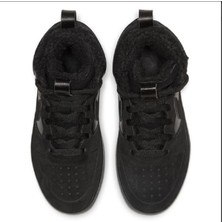 Nike Court Borough Mid 2 Boot Ps Çocuk Siyah Sneaker Ayakkabı CQ4026-001