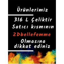 Alya Life Paslanmaz Çelik Birebir Kuyumcu Model Içi Boş Çeyrek Uyumlu Bileklik Çeyreklik Çelik Bileklik