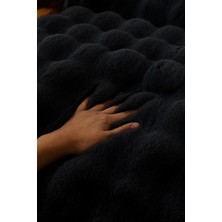 Baladi Home Kalın Tavşan Peluş Üç Kişilik Koltuk Örtüsü ( 80*190CM ) Sadece Oturma Alanı Için