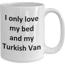 Bexdore Esprili Türk Van Kupa - Kupa Bardak Türk Van Kedi Kahve Fincanı - Ingilizce Kahve Kupası