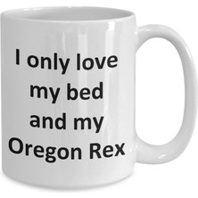 Bexdore Esprili Oregon Rex Kupa - Kupa Bardak Oregon Rex Kedi Kahve Fincanı - İngilizce Kahve K