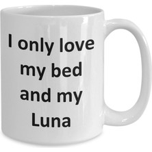 Bexdore Esprili Luna Kupa - Kupa Bardak Luna Kedi Kahve Fincanı - Ingilizce Kupa Bardak