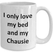 Bexdore Esprili Chausie Kupa - Kupa Bardak Chausie Kedi Kahve Fincanı - İngilizce Kahve Kupa