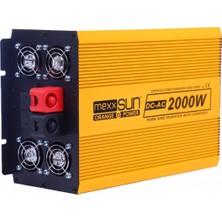 Mexxsun Tam Sinus Şarjlı / Ekranlı 12V 2000W Inverter